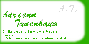 adrienn tanenbaum business card